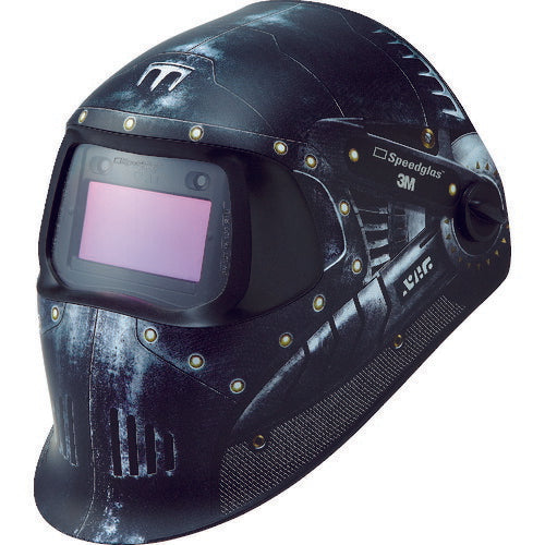 3M スピードグラス[[TM上]] 自動遮光溶接面 100Vウォーリア ビジュアルグラフィックタイプ 751620 1個 スリーエム
