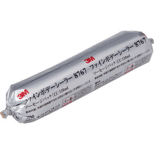 3M ファインボデーシーラー ソーセージパック 8767 白 320ml 8767 スリーエム