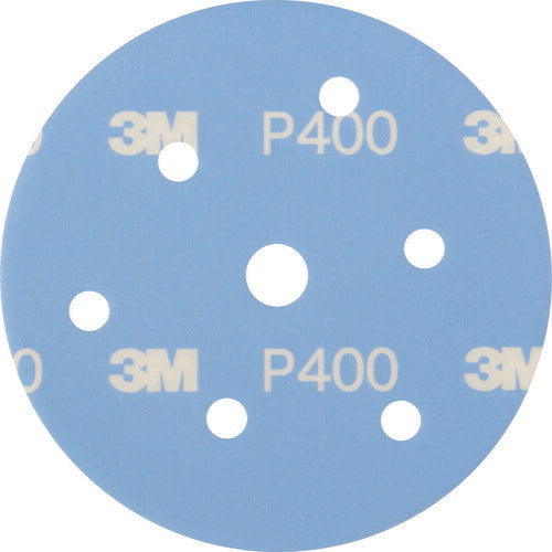 3M 足付けソフトディスク 穴あき 125mm径 #400 50枚入り A/SOFTDISCA400R スリーエム