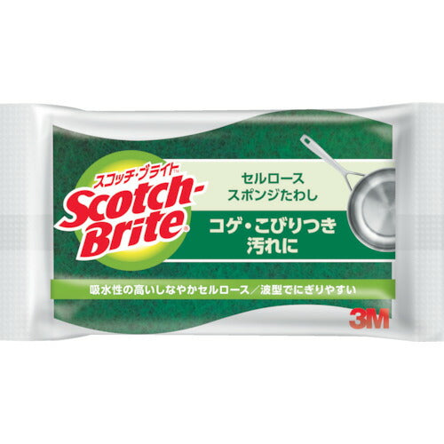 3M スコッチ･ブライト セルローススポンジたわし C-31S スリーエム