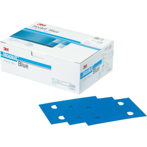 3M ブルーサンディングシートDF10 75X110mm #80 (100枚入) H/DF1080BLU スリーエム