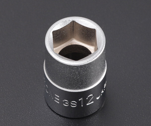 TONE トネ 9.5sq. ソケット （6角） 12mm 3S-12