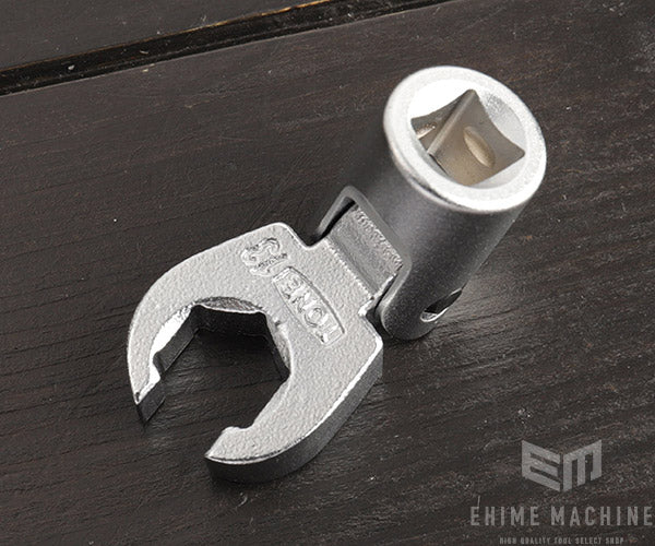 TONE フレックスクロウフットレンチ 13mm 3scf-13f【エヒメマシン】