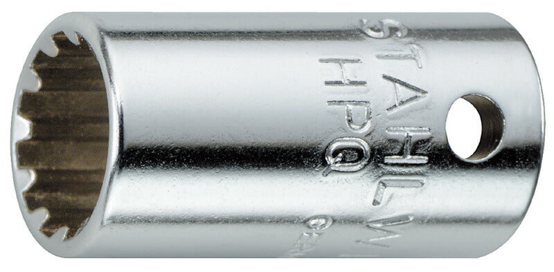日本正規品 スタビレー (1/4SQ)スプラインソケット3/8  (40ASP-12)(4018754170838) STAHLWILLE