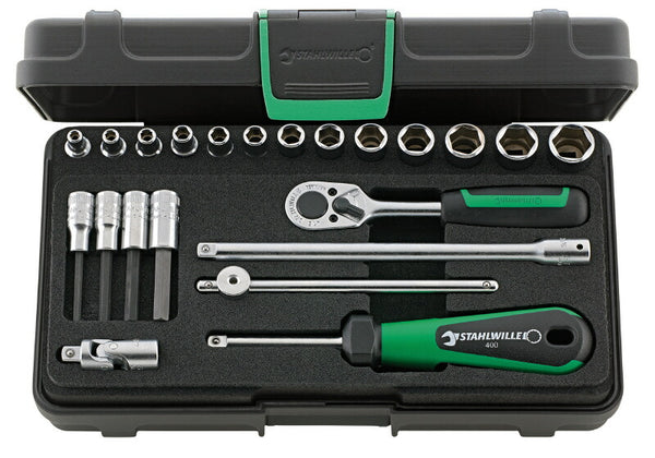 日本正規品 スタビレー (1/4SQ)ソケットレンチセット (40/44/17/5KN