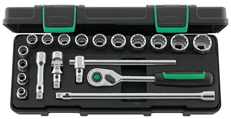 日本正規品 スタビレー (3/8SQ)ソケットレンチセット  (45/14/5IQRKN)(4018754260683) STAHLWILLE