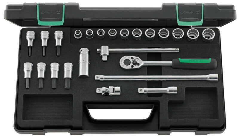 日本正規品 スタビレー (3/8SQ)ソケットレンチセット  (45/49/19/5KN)(4018754260447) STAHLWILLE