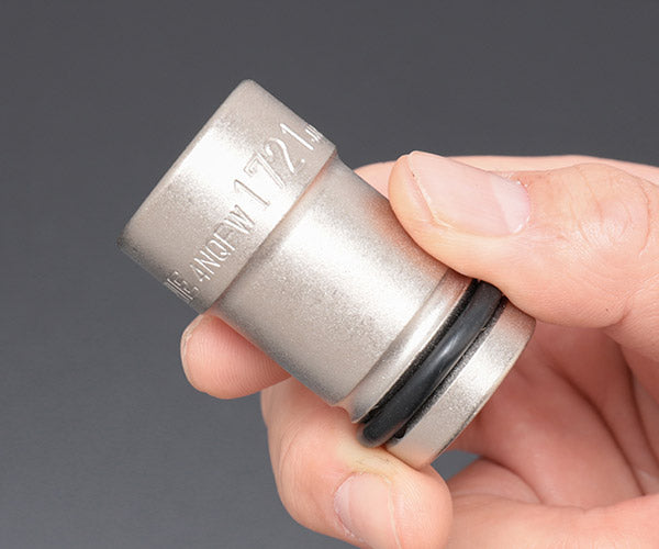 TONE インパクト用ダブルクイックフィットソケット 対辺寸法17、21mm 差込角12.7mm (4NQFW-1721)(4953488454307) トネ