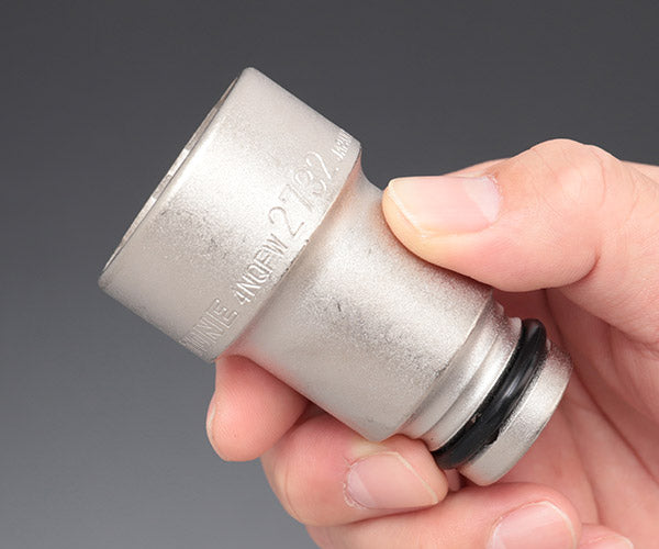 TONE インパクト用ダブルクイックフィットソケット 対辺寸法27、32mm 差込角12.7mm (4NQFW-2732)(4953488454321) トネ