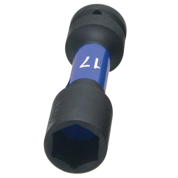 FPC インパクト・ホイールナット用薄型ロングソケット 差込角12.7mm 対辺17mm 4WH-17 フラッシュツール