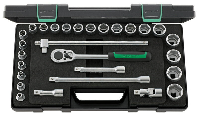 日本正規品 スタビレー (1/2SQ)ソケットレンチセット  (52/22/6KN)(4018754260850) STAHLWILLE
