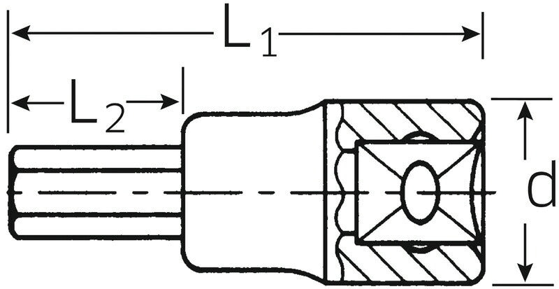 日本正規品 スタビレー (1/2SQ)インヘックスソケット  (54A-1/2)(4018754008414) STAHLWILLE