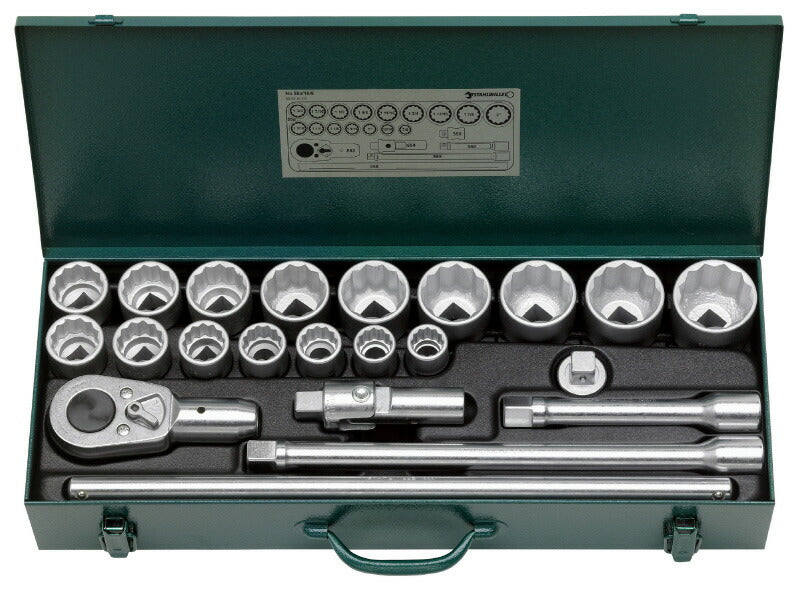 STAHLWILLE 55A/16/6 (3/4SQ)ソケットレンチセット (96054103) スタビレー