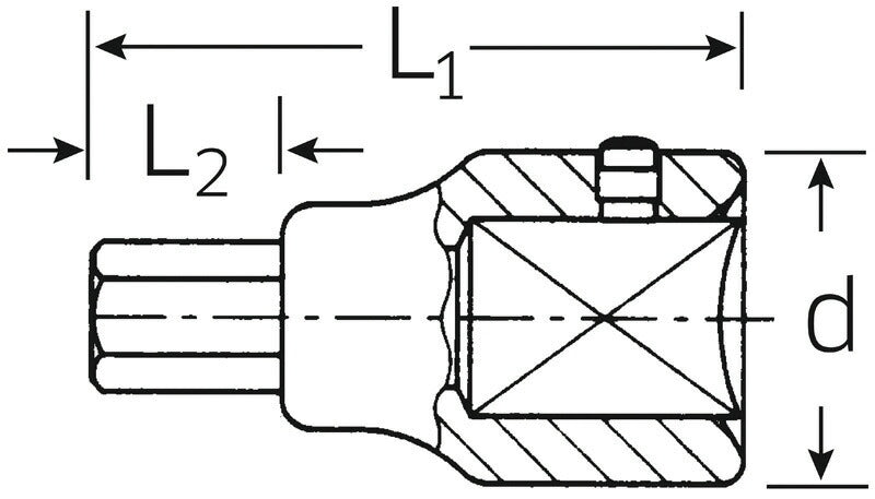 日本正規品 スタビレー (1SQ)インヘックスソケット  (64-19)(4018754010196) STAHLWILLE