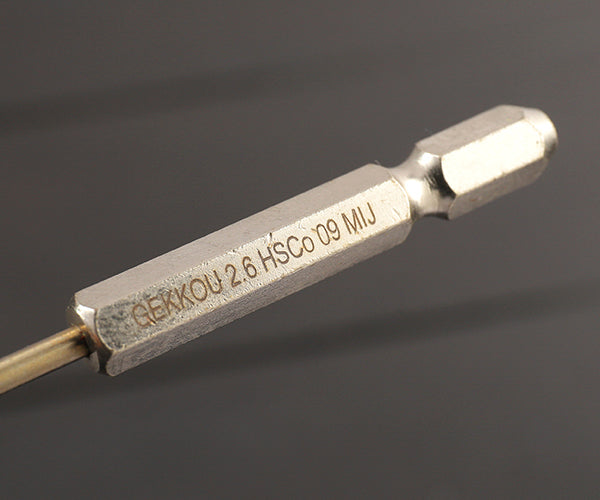 BIC TOOL 6GK2.6 六角軸月光ドリル ブリスターパック 2.6mm