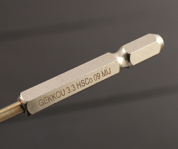BIC TOOL 6GK3.3 六角軸月光ドリル ブリスターパック 3.3mm
