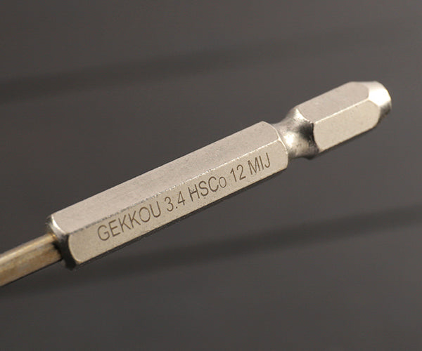 BIC TOOL 6GK3.4 六角軸月光ドリル ブリスターパック 3.4mm