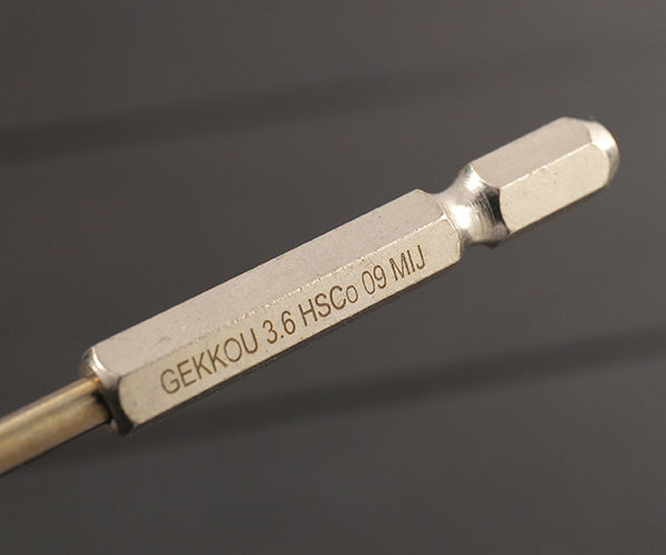 BIC TOOL 6GK3.6 六角軸月光ドリル ブリスターパック 3.6mm