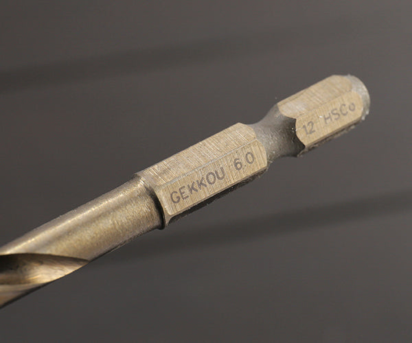 BIC TOOL 6GK6.0 六角軸月光ドリル ブリスターパック 6.0mm