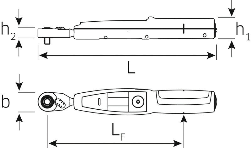 STAHLWILLE 701/2 1/4SQ デジタルトルクレンチ1-20NM(96504502) スタビレー