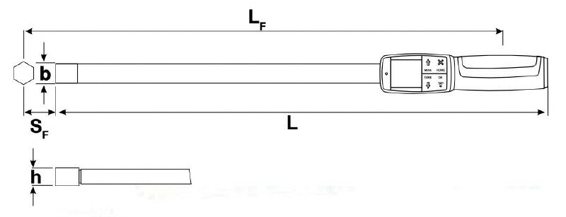 STAHLWILLE 714/10 デジタルトルクレンチ (10-100NM)(96500910) スタビレー