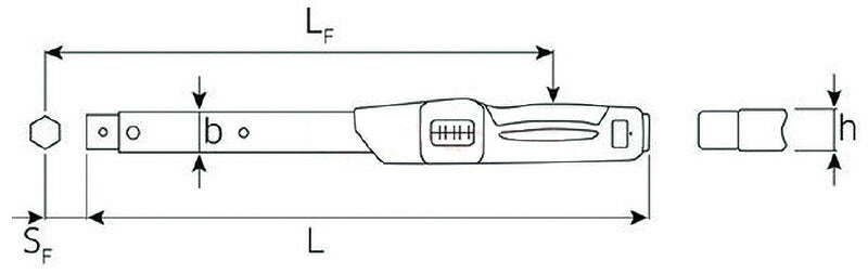 STAHLWILLE 730N/10 トルクレンチ (20-100NM) (50181010) スタビレー