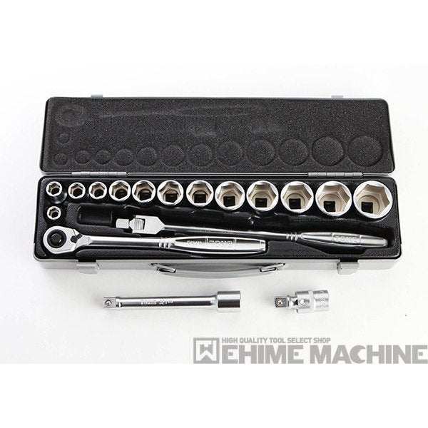 TONE ソケットレンチセット 17点 760ms【エヒメマシン】