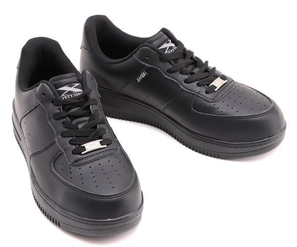 ジーベック プロスニーカー 85141-90 ブラック 25.0cm 安全靴 XEBEC おしゃれ かっこいい 作業靴 スニーカー