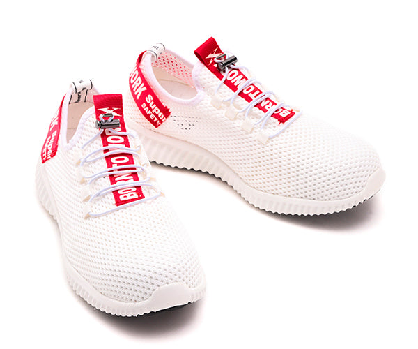 ジーベック セフティシューズ 85412-32 ホワイト 25.0cm 安全靴 XEBEC