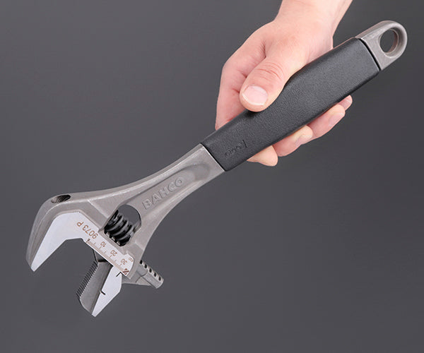 日本正規品 バーコ パイプレンチ兼用モンキーレンチ 最大口開き34mm