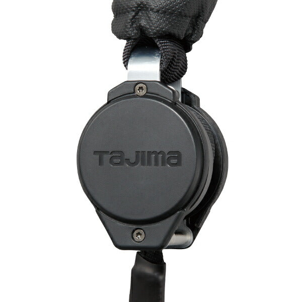 TAJIMA タジマ ハーネス用・胴ベルト用 兼用ランヤード VR150L シングルL8 (A1VR150LL8) 常時巻取式