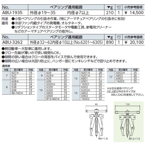 京都機械工具のプラーの画像2