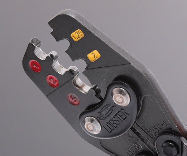 ロブテックス AKM1 マルチミニ圧着工具 絶縁被覆付閉端接続子／裸圧着