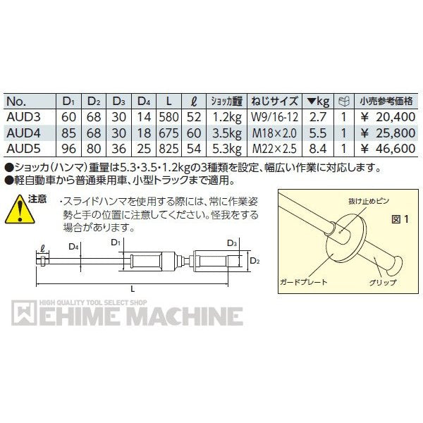 京都機械工具のスライドハンマープラーの画像5