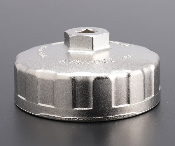 KTC カップ型オイルフィルターレンチ 差込角9.5mm(9.5sq.)(3/8) 内寸79.5mm 15角 (AVSA-080)(4989433204833) 京都機械工具