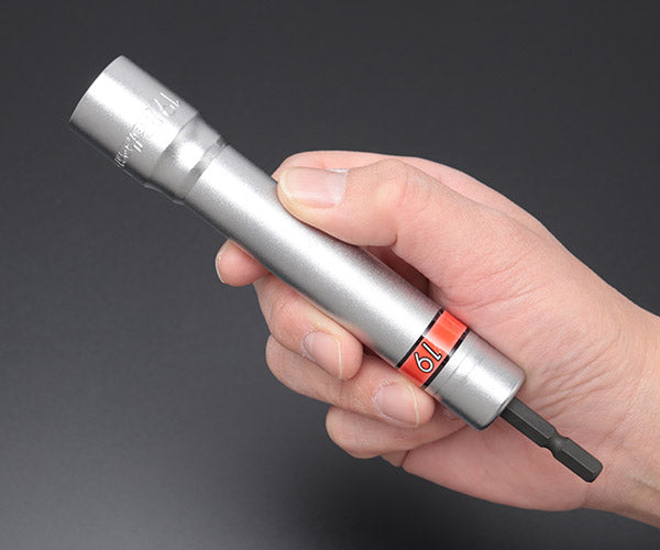 コーケン BD008N-165-19 サイズ19mm 電動ドライバー用 ロングソケット