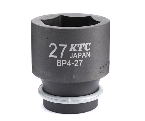 KTC BP4-27P サイズ27mm ピン・リング付 12.7sq.インパクトレンチ用ソケット