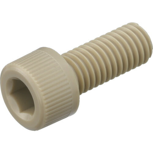 TRUSCO ポリエーテルエーテルケトン(PEEK)六角穴付ボルト M6X30 50本入 BPEEKCBM6X30 トラスコ