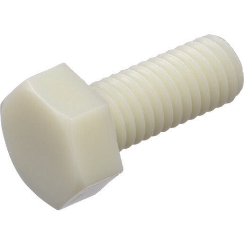 TRUSCO ガラス繊維強化ポリアミドMXD6 RENY白 六角ボルト M6X12 50本入 BRENYBTM6X12 トラスコ