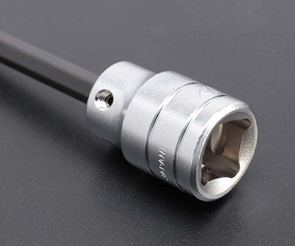 KTC 1/2-12.7sp. ロングT型いじり止めトルクスビットソケットセット TBT4L07TH 6.3sq.ロングT型トルクスビットソケットセット[9コ組] | ＫＴＣツール