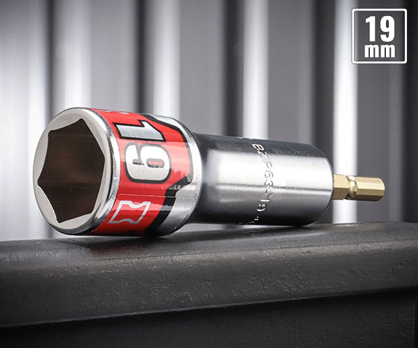 KTC インパクト用ソケットビット シャンク1/4インチ サイズ19mm 六角