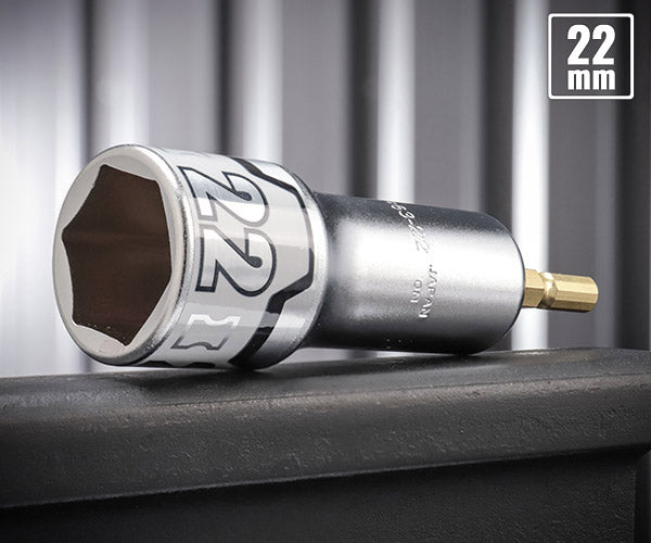 KTC インパクト用ソケットビット シャンク1/4インチ サイズ22mm 六角