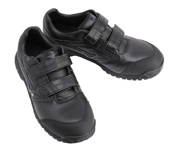 【PBドライバー 特典付き】ミズノ 安全靴C1GA171109 24.0cm ブラック オールマイティCS ベルトタイプ MIZUNO おしゃれ かっこいい 作業靴 スニーカー