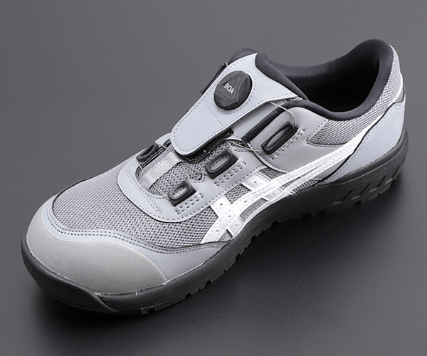 [特典付き] アシックス 安全靴 ウィンジョブ CP209BOA-026  シートロック×ホワイト 24.0cm ASICS おしゃれ かっこいい 作業靴 スニーカー