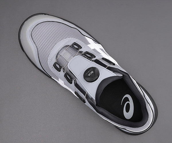 [特典付き] アシックス 安全靴 ウィンジョブ CP209BOA-026 シートロック×ホワイト 25.0cm ASICS おしゃれ かっこいい  作業靴 スニーカー
