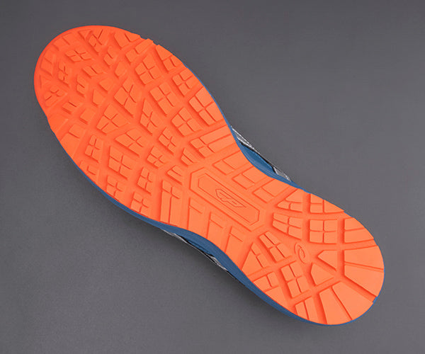 [特典付き] アシックス 安全靴 ウィンジョブ CP210-400 マコブルー×シルバー 24.0cm ASICS おしゃれ かっこいい 作業靴 スニーカー
