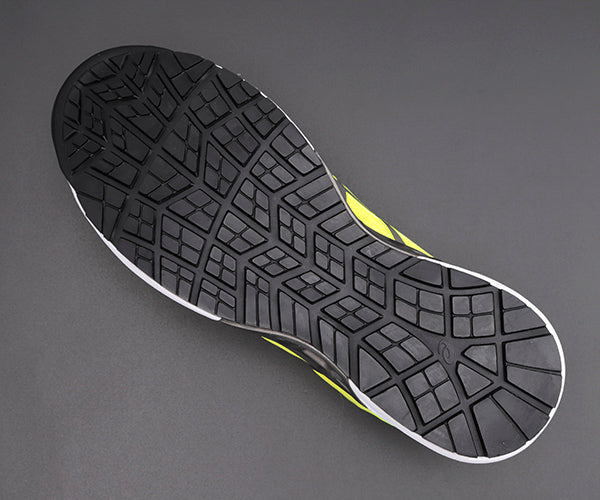 [特典付き] アシックス 安全靴 ウィンジョブ CP212AC-750 フラッシュイエロー×ブラック 25.0cm ASICS おしゃれ かっこいい 作業靴 スニーカー