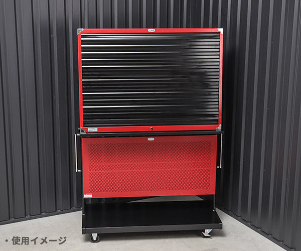 [メーカー直送品] TONE 整備用工具セット サービスボードキャリー キャスター径Φ75 ベース耐荷重1960N (CSC2000)(4953488389623) トネ