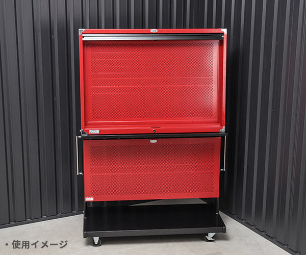 [メーカー直送品] TONE 整備用工具セット サービスボードキャリー キャスター径Φ75 ベース耐荷重1960N (CSC2000)(4953488389623) トネ