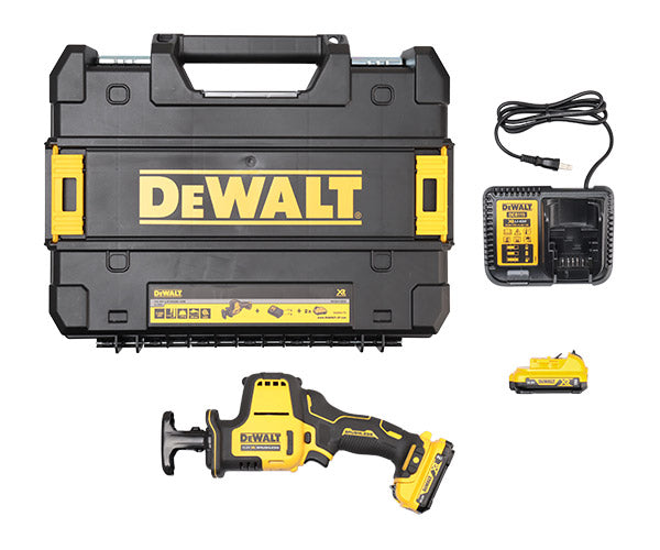 デウォルト(DeWALT) コード式 レシプロソー 電動工具 切断工具 コンパクトシリーズ 自由な角度 4方向 クランプ 100V DWE3